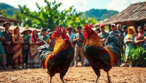 Sabung Ayam, Pengertian Sabung Ayam, Hiburan & Perjudian Sabung Ayam